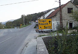 Drnis - Roads to Trogir
