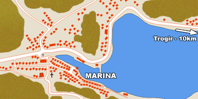 Marina - Lokacije u Trogiru i okolici
