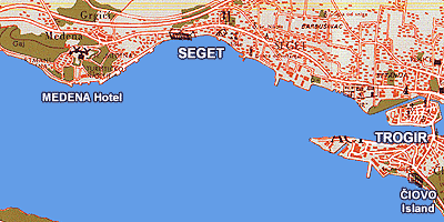 Seget - Lokacije u Trogiru i okolici