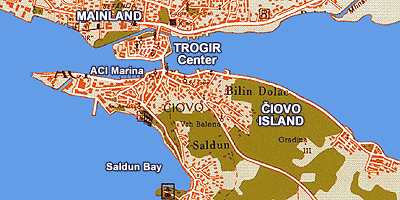 Trogir CENTER - Location Info: Apartments and Rooms in Trogir CENTER - Location Guide
